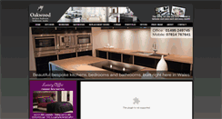 Desktop Screenshot of oakwood-kitchens.com